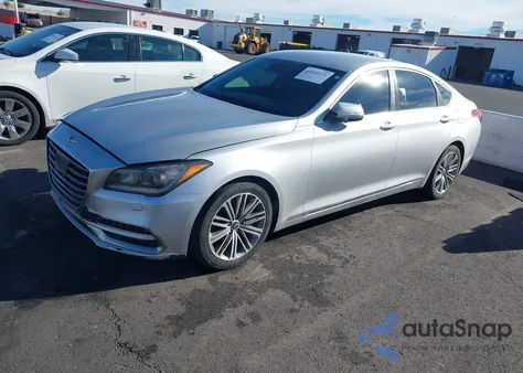 2018 Genesis G80 3.8 from USA, damaged, VIN KMHGN4JEXJU238526
